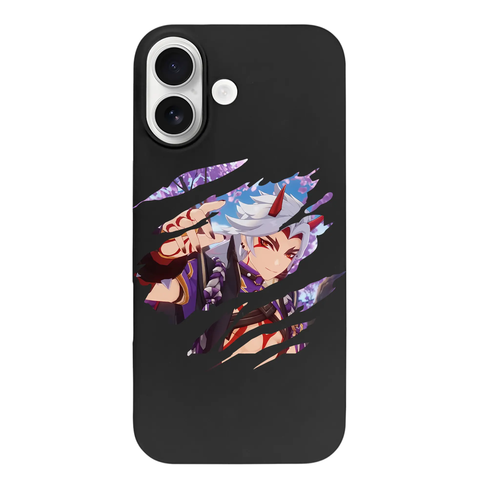 原 神 グッズ 荒瀧 一 斗 - iPhone 17 シリーズ シリコンケース 薄型 耐衝撃 指紋防止 ソフトタッチカバー 精密フィット 傷防止 保護ケース iPhone 17/17 Air/17 Pro/17 Pro Max 対応